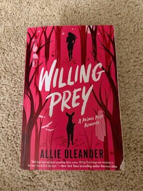 Willing Prey by Allie Oleander - Pink Cover